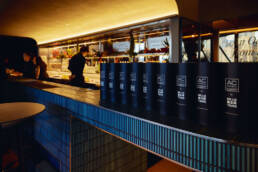 AC x Millie Tang gifting boxes along the bar, AC Hotels x Millie Tang masterclass weekend, AC Hotel by Marriott Melbourne Southbank. Photo Killa Kreative