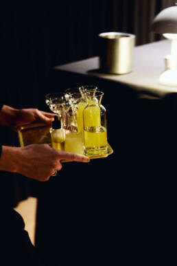 gin tasting tray service, AC Hotels x Millie Tang masterclass weekend, AC Hotel by Marriott Melbourne Southbank. Photo Killa Kreative