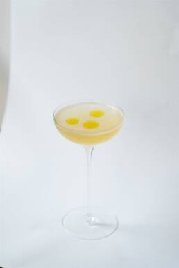 yuzu drop cocktail from the AC Hotels x Millie Tang five-city masterclass, Melbourne