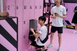 Stanley x Messi Locker Room activation by DRAW Productions, Sydney